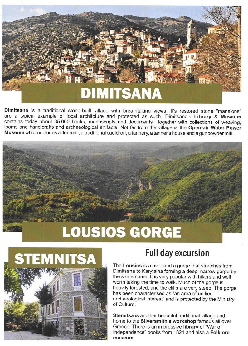 Dimitsana (Heldags)